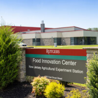 Welcome sign outside of Bridgeton facility